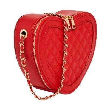 Women's Heart Shaped Crossbody Bag - VacationGrabs