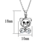 Women's Jewelry Style No. 3W445 - Rhodium Brass Necklace - VacationGrabs