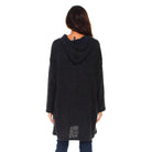 Women's Long Hooded Slit Sweater - VacationGrabs