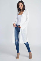 Women's Long Knit Thin Cardigan - VacationGrabs