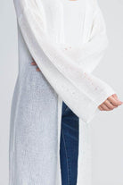 Women's Long Knit Thin Cardigan - VacationGrabs