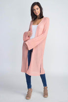 Women's Long Knit Thin Cardigan - VacationGrabs