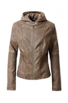 Women'S Pu Jacket - VacationGrabs