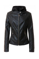 Women'S Pu Jacket - VacationGrabs