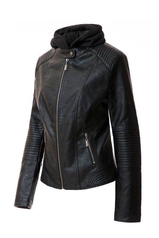 Women'S Pu Jacket - VacationGrabs