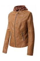 Women'S Pu Jacket - VacationGrabs