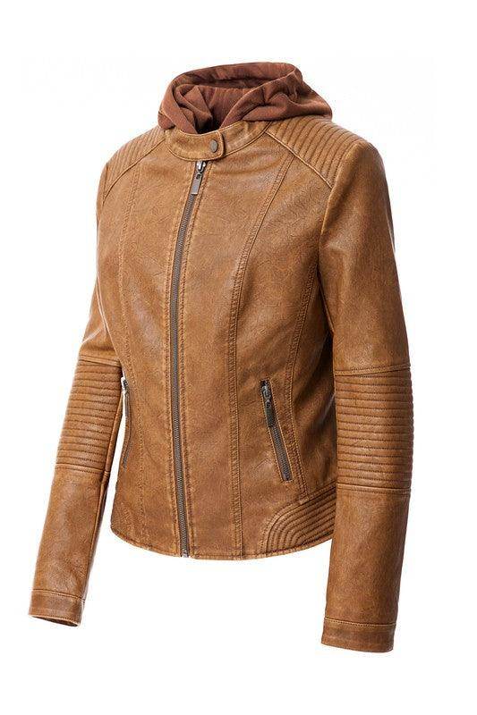 Women'S Pu Jacket - VacationGrabs