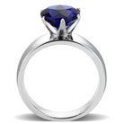 Women's Rings - TK52009 - High polished (no plating) - VacationGrabs