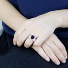 Women's Rings - TK52009 - High polished (no plating) - VacationGrabs
