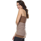 Women's Textured Knit Stretch Tube Top - VacationGrabs