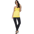 Women's Textured Knit Stretch Tube Top - VacationGrabs