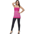 Women's Textured Knit Stretch Tube Top - VacationGrabs