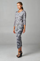 Women's Tie Dye French Terry Long Sleeve Screened - VacationGrabs