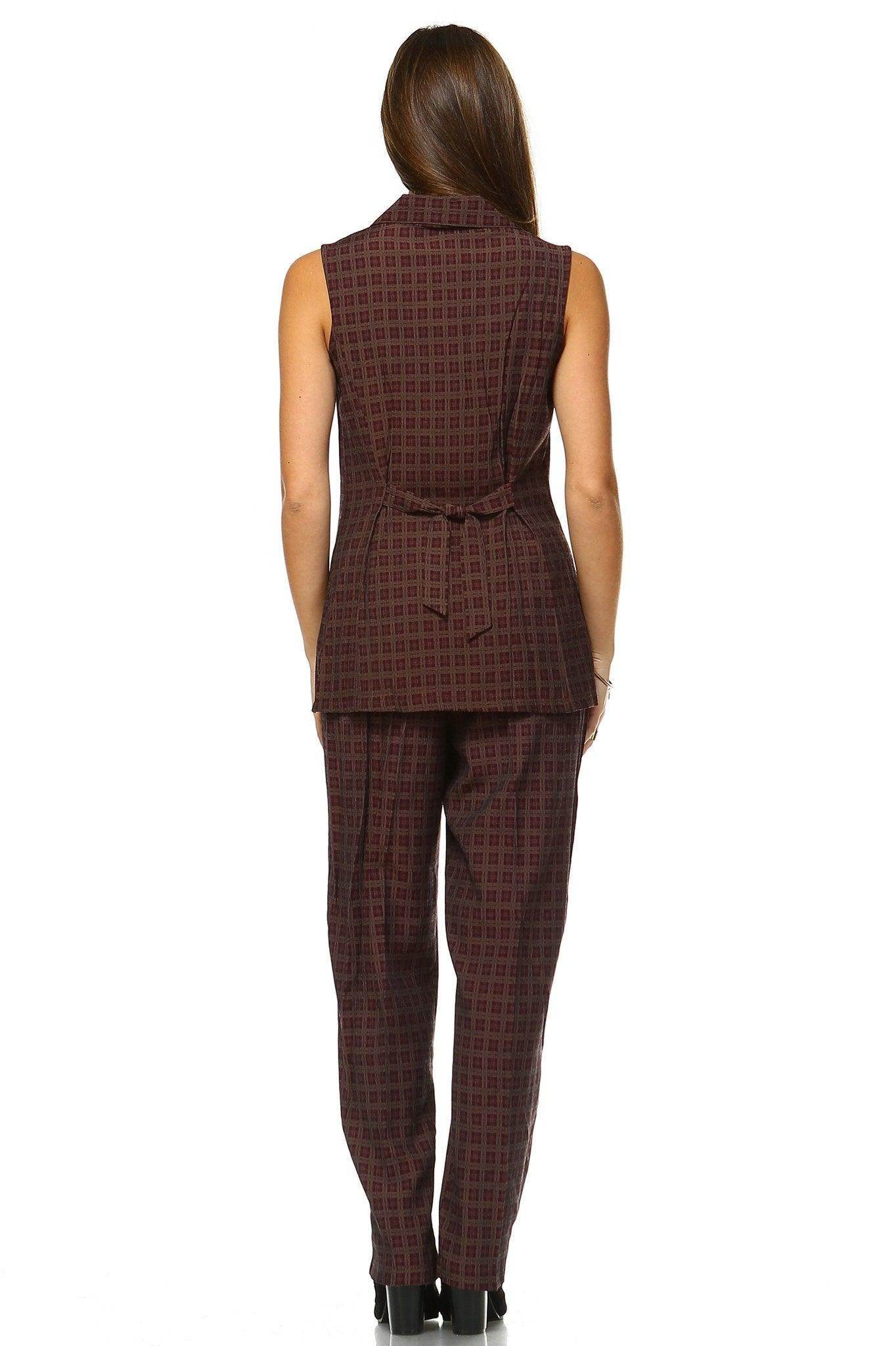 Women's Workwear 2 Piece Outfit Set - VacationGrabs