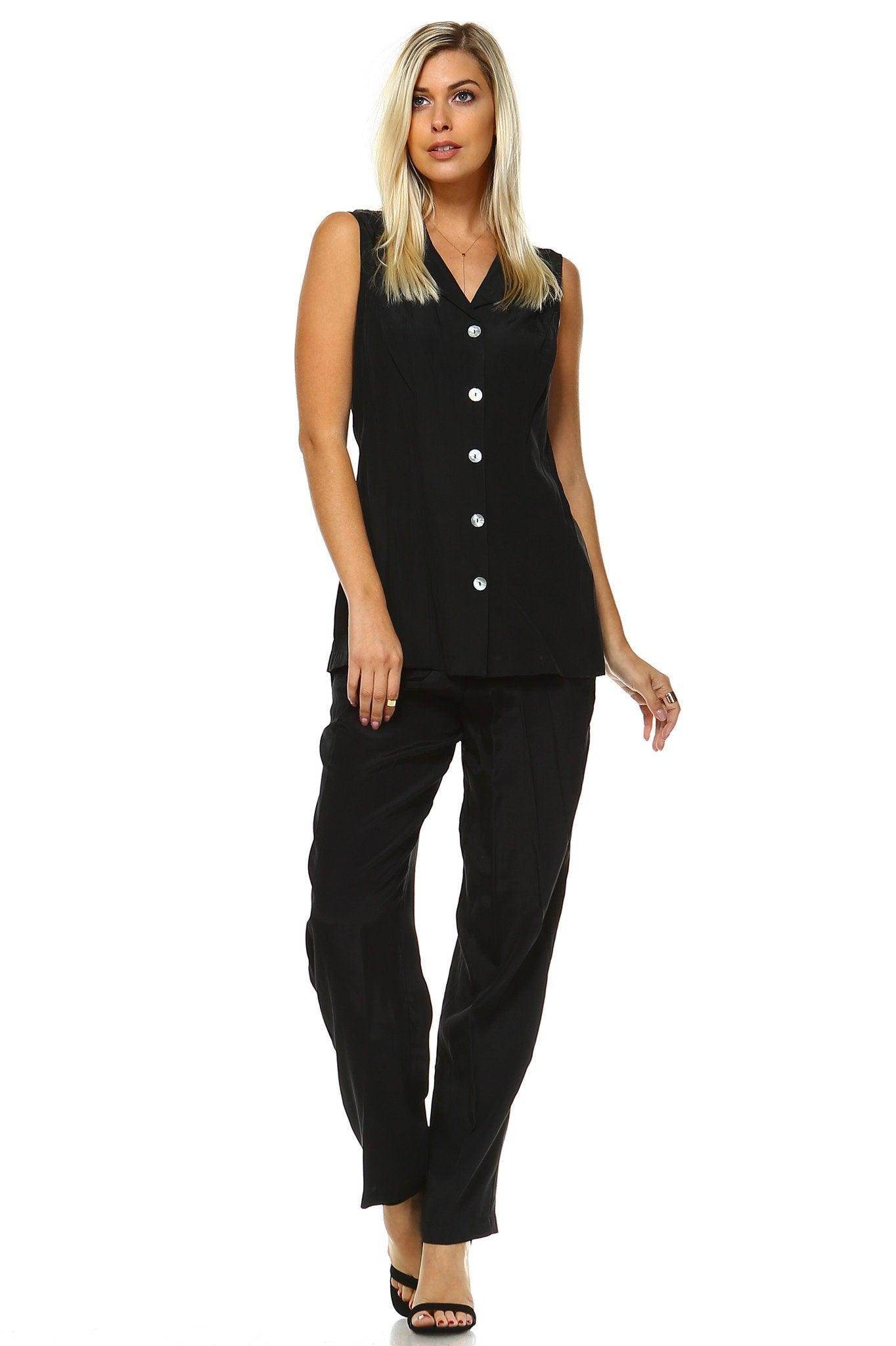 Women's Workwear 2 Piece Outfit Set - VacationGrabs