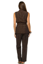 Women's Workwear Two Piece Pants Set - VacationGrabs