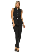 Women's Workwear Two Piece Pants Set - VacationGrabs