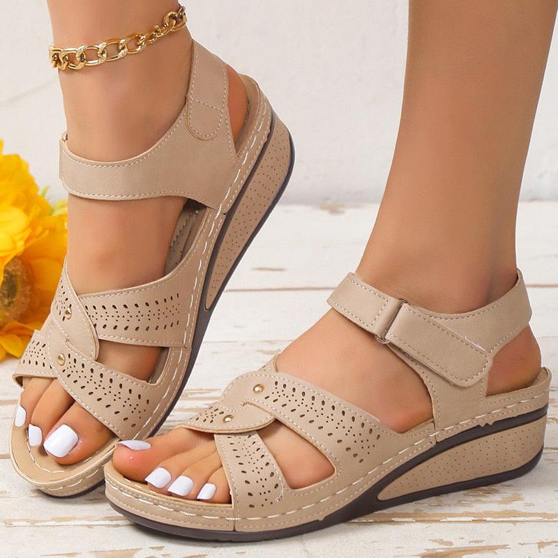 Women's Shoes - Sandals Women Sandals Lightweight Wedge Heel Summer Sandals