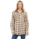 Womens Boyfriend Flannel Shirts - VacationGrabs