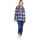 Womens Boyfriend Flannel Shirts - VacationGrabs