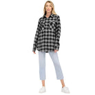 Womens Boyfriend Flannel Shirts - VacationGrabs