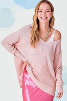Womens Casual Relaxed Fit Winnie Sweater - VacationGrabs