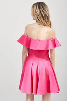A Line Ruffle Dress - VacationGrabs