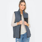 Womens Sherpa Fleece Vest - VacationGrabs