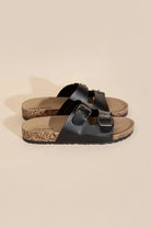 Women's Shoes - Sandals Womens Shoes Style No. Mars-1 Buckle Strap Slides