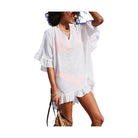 Women's Ruffle Cover-Up Dress - VacationGrabs