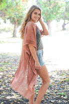 Woven Long Line Tribal Kimono - VacationGrabs