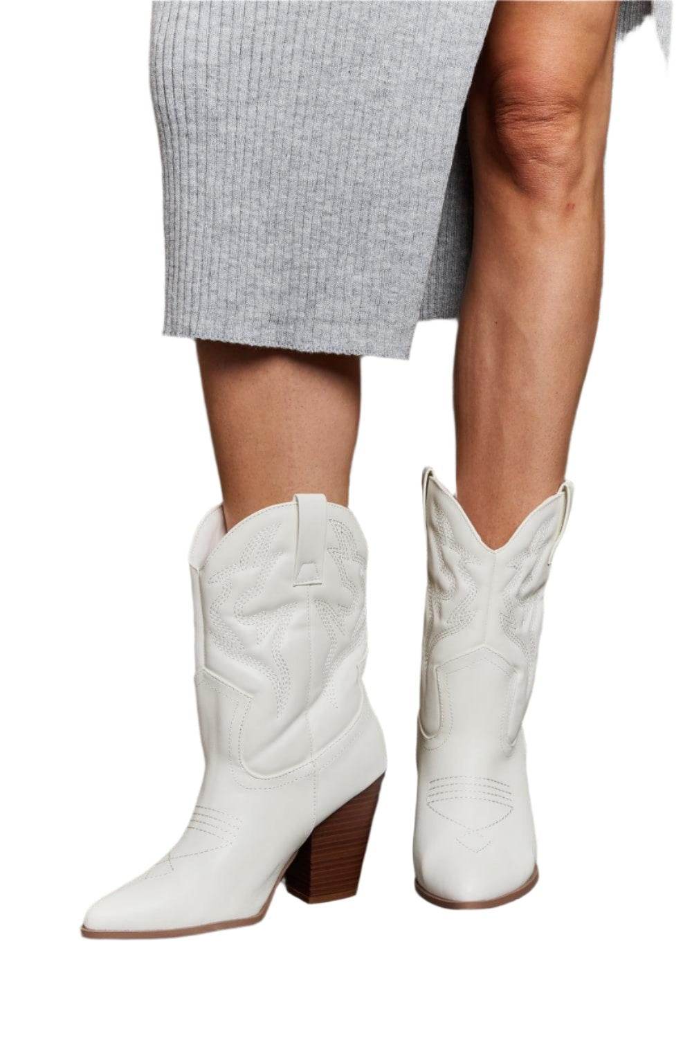 Legend Footwear Bella Cowboy Boots - VacationGrabs