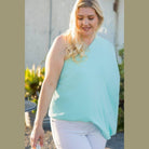 One Shoulder Long Sleeve Unbalance Top - VacationGrabs