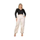 Plus Size Side Pocket Drawstring Waist Sweatpants - VacationGrabs