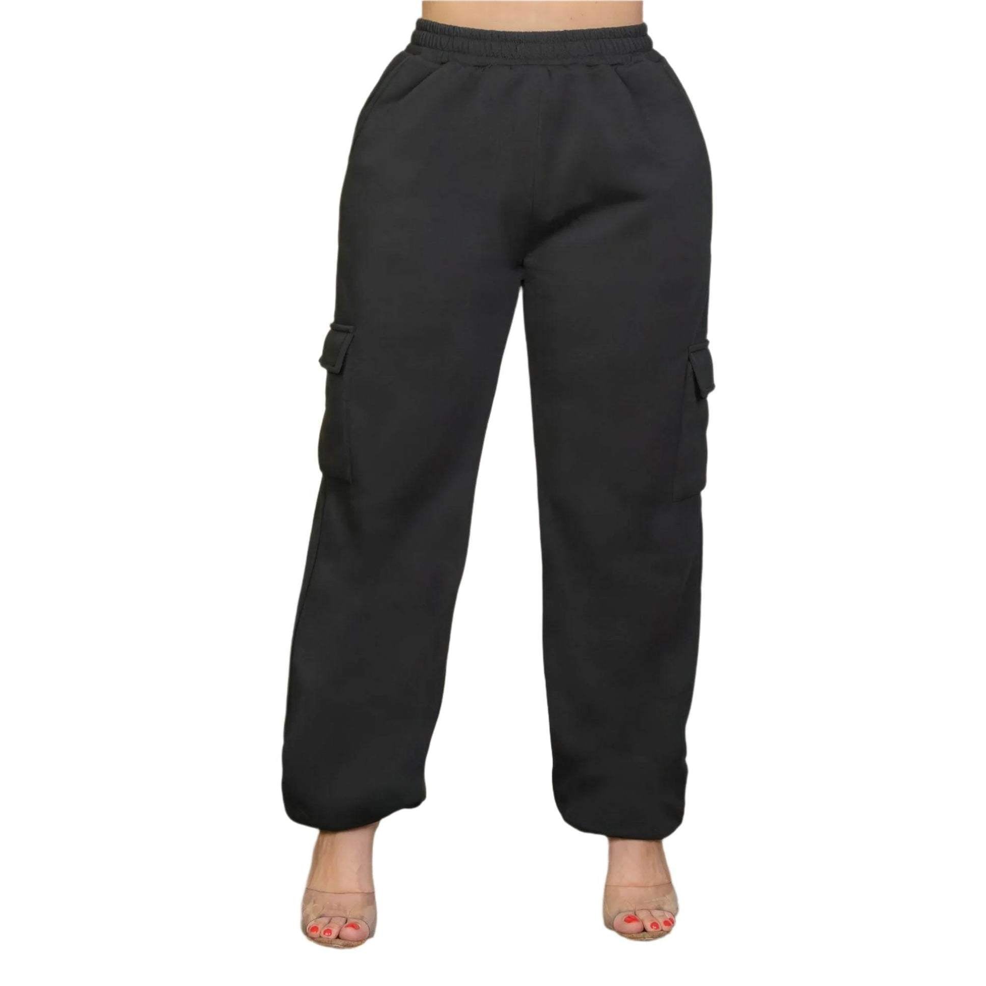 Plus Size Side Pocket Drawstring Waist Sweatpants - VacationGrabs