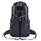 50 liter hiking backpack with padded shoulder straps and breathable mesh for comfort and support