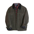 Casual Corduroy Lined Trucker Jacket Olive Green - VacationGrabs