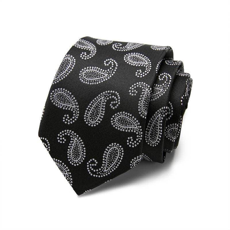 Colorful Silk Neck Ties Formal Professional Slim Ties - VacationGrabs