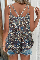 Trendsi double strap summer cami in floral pattern, perfect for casual outings and warm weather