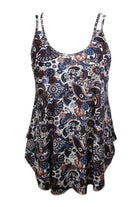 Trendsi double strap summer cami with a floral print and flowy design for warm-weather styling