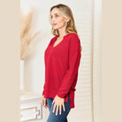 Culture Code Full Size Wide Notch Relax Top - VacationGrabs