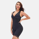 Full Size Lace Trim Shapewear With Zipper - VacationGrabs