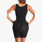 Full Size Zip-Up Lace Detail Shapewear - VacationGrabs