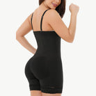 Full Size Zip Up Under-Bust Shaping Bodysuit - VacationGrabs