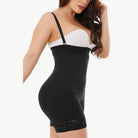 Full Size Zip Up Under-Bust Shaping Bodysuit - VacationGrabs