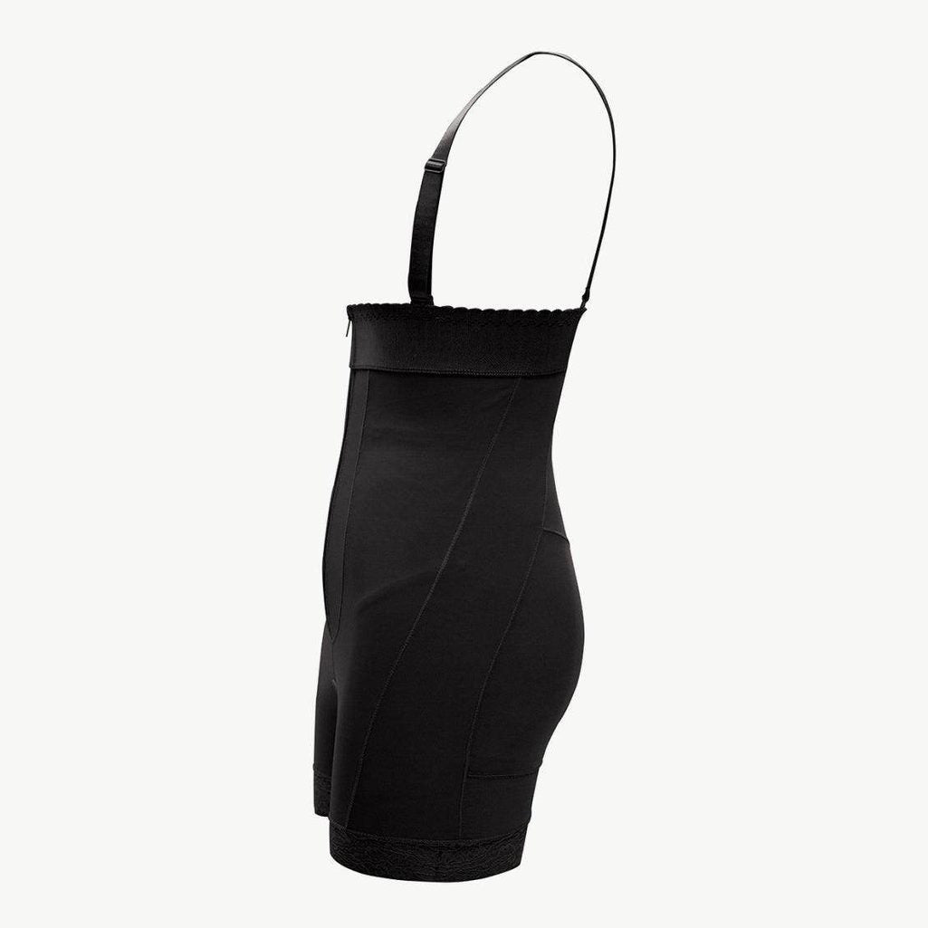 Full Size Zip Up Under-Bust Shaping Bodysuit - VacationGrabs