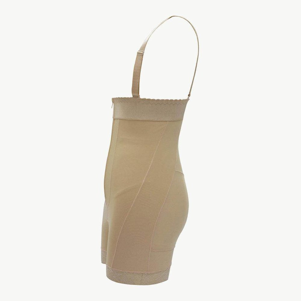 Full Size Zip Up Under-Bust Shaping Bodysuit - VacationGrabs