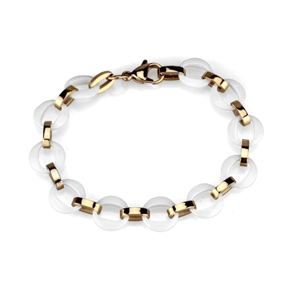 VacationGrabs Women's Bracelet featuring clear and gold accents, ideal as holiday jewelry gifts for her