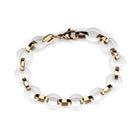 VacationGrabs Women's Bracelet featuring clear and gold accents, ideal as holiday jewelry gifts for her