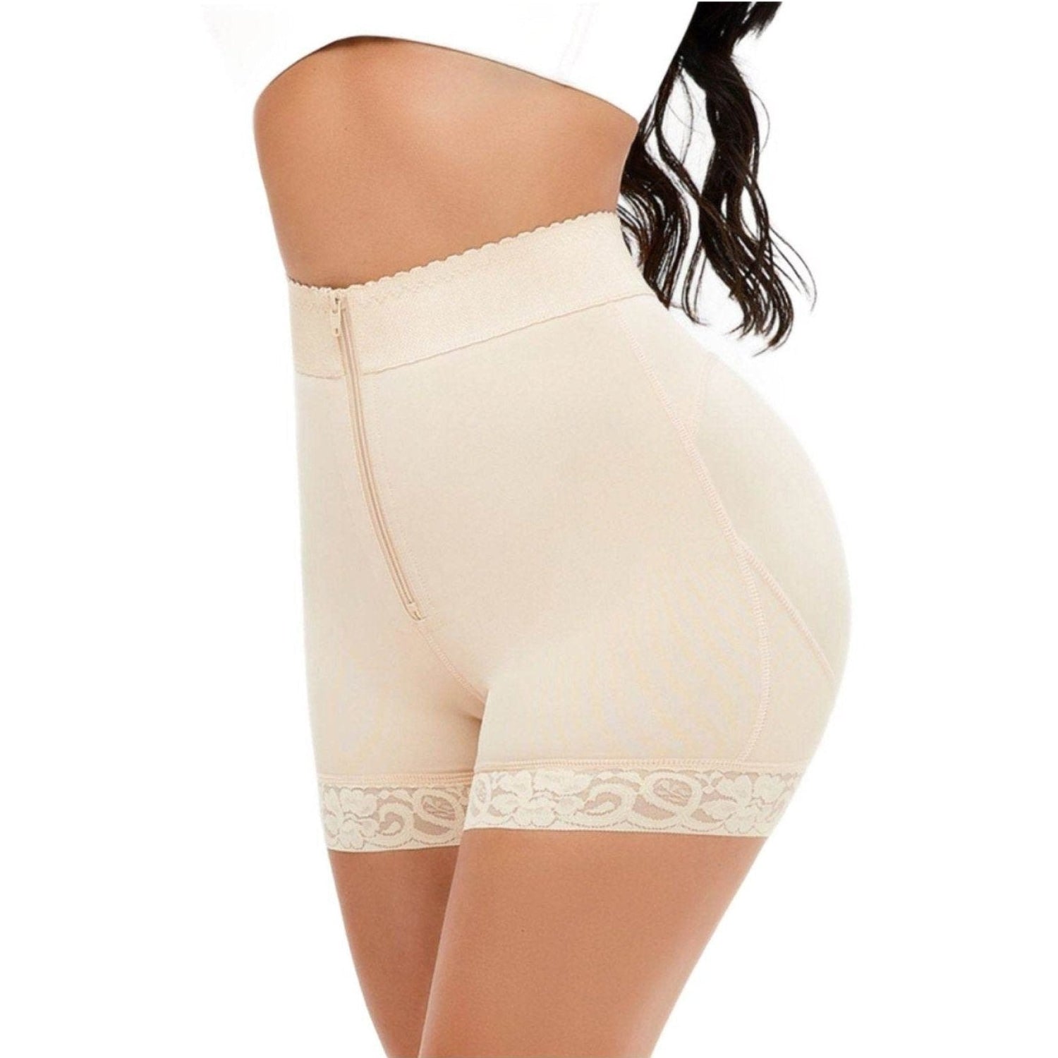 Trendsi women's lace trim shaping shorts for a smooth and flattering silhouette